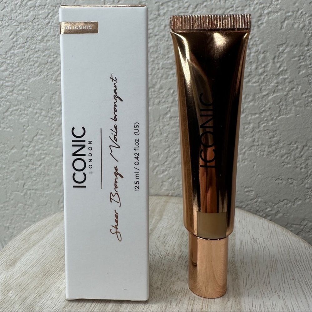 $16 🌙 Iconic London Sheer Bronze Highlighter In‎ Beach Vibes NEW FULL SZ
